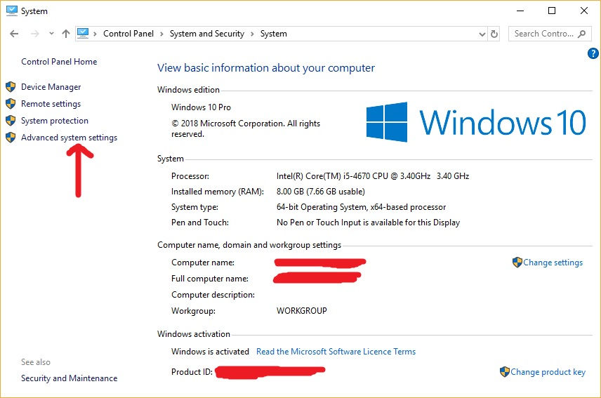 setup java in windows 10