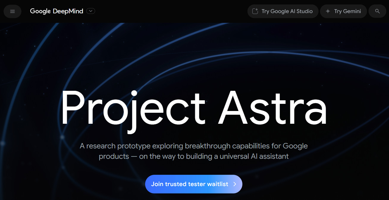 Google Project Astra with Gemini Live Prototype