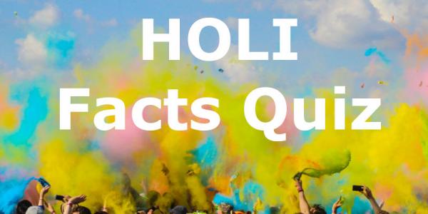 Holi Facts Quiz