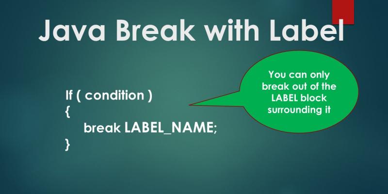 How to create labels in java