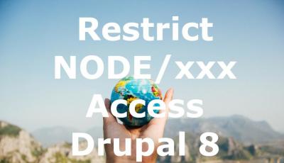 block node access node/xxx in drupal 8