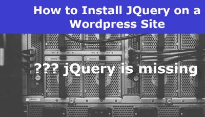 install JQuery and JQuery-Migrate on a Wordpress site